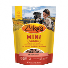 Load image into Gallery viewer, Zuke’s Zuke’s Mini Naturals Salmon Recipe Dog Treats 6 oz.